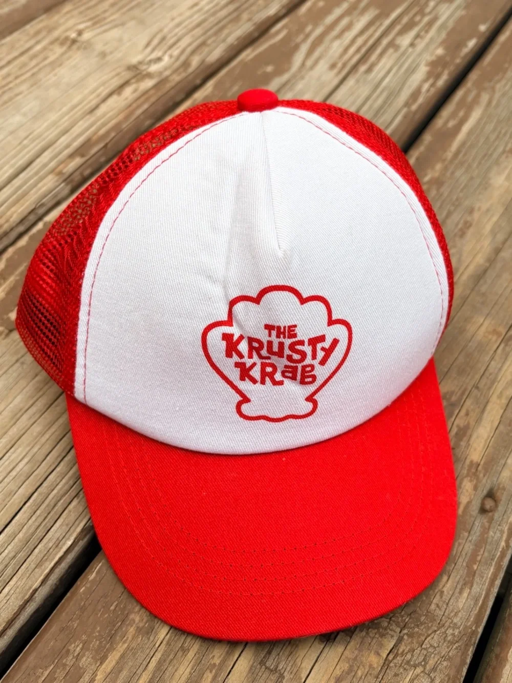 Nickelodeon SpongeBob SquarePants Krusty Krab Trucker Hat – Kids